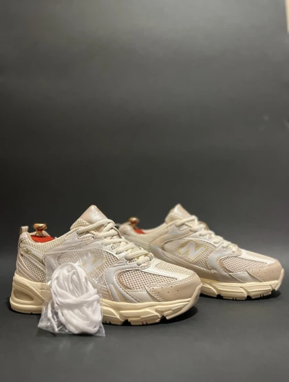 کتانی نیوبالانس 530 کرم New Balance 530 مسترکوالیتی