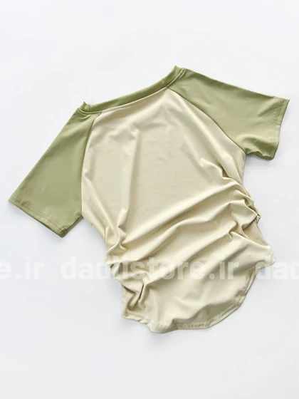 تیشرت ورزشی یقه گرد کنار گتر فلامنت