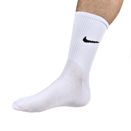 جوراب ورزشی نیم ساق طرح NIKE سفید
