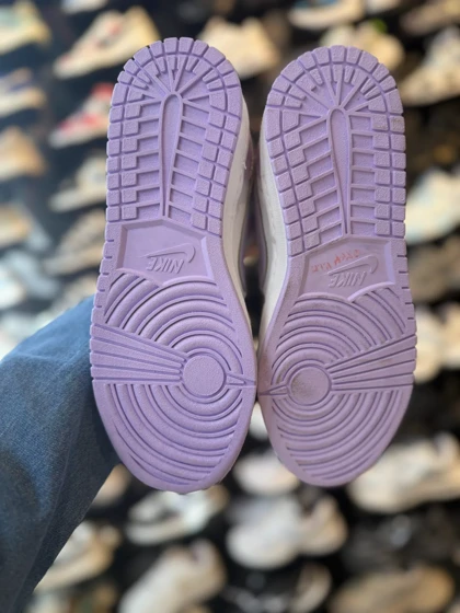 کتانی جردن وان ساق‌دار زنانه سفید بنفش