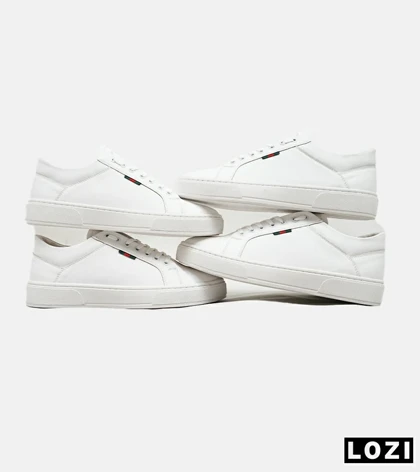 کفش اسنیکرزکژوال مردانه سفید GUCCI