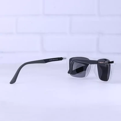 عینک آفتابی مردانه ری بن سفید پلاریزه RB 3568/3