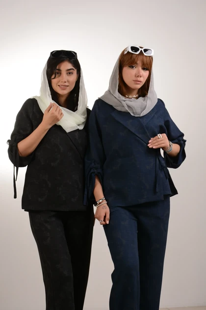 کت زنانه جودون بغل بندی