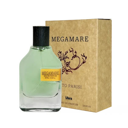 ادوپرفیوم اولترا ویرچوآل Ultra مگاماره اورتو پاریسی Megamare Orto Parisi حجم 100 میلی لیتر طرح مارک