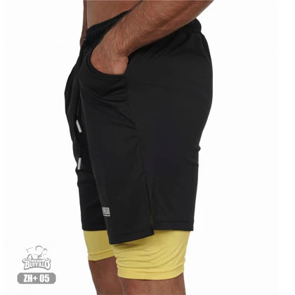 شلوارک کشاله دار بوفالو بدنسازی رنگ بندی