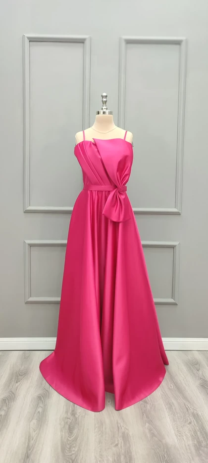 پیراهن بلند پاپیونی نگار 7029