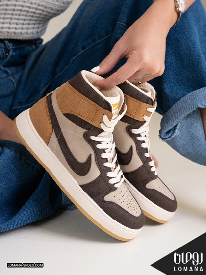 کتانی نایک جردن 1 ساق‌دار لومانا - کد 2444