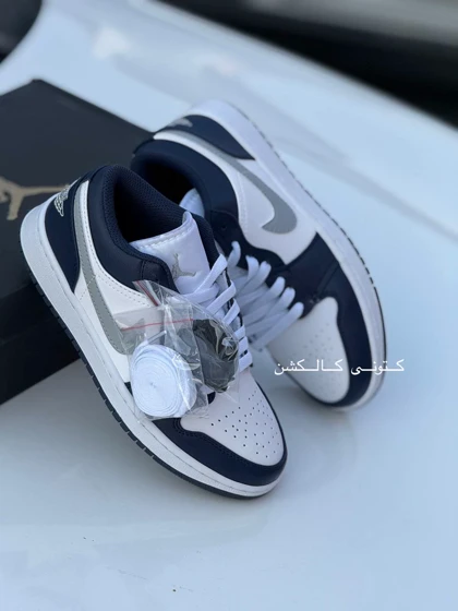 کتانی نایک ایر جردن وان لو میدنایت نوی Nike Air Jordan 1 Low Midnight Navy