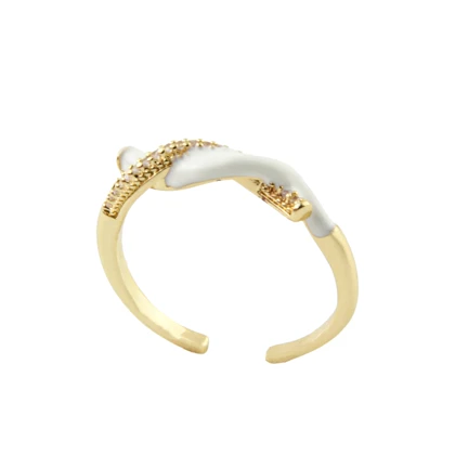 انگشتر زنانه طرح مینیمال