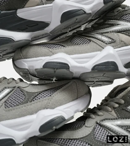 کفش کتانی زنانه خاکستری NEW BALANCE 9060 مدل 5394