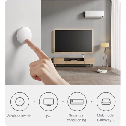 کلید کنترل هوشمند شیائومی Xiaomi اصل مدل XMWXKGO1LM نسخه بلوتوث