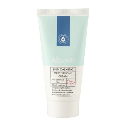 کرم مرطوب کننده پوست های حساس آلپاویت 50 میل
