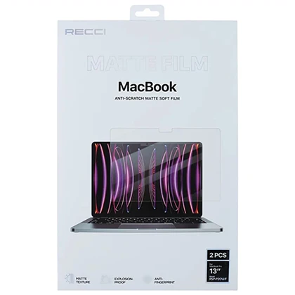 گلس صفحه نمایش مک بوک 13 اینچ رسی RSP-P20WF (پک 2 عددی)