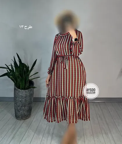 پیراهن حریر شبنم