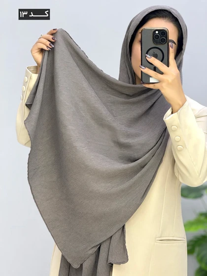 شال پلیسه شاهدخت کد 12093