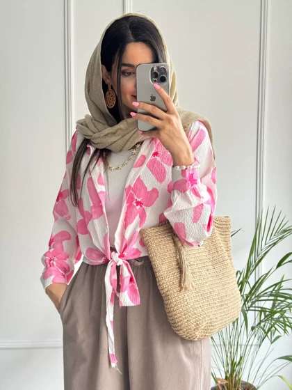 شومیز گره‌ای کاتلین 🌸