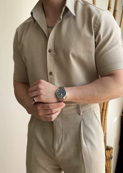 پیراهن کنف کد 638