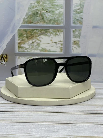 عینک آفتابی پرسول مدل PO3253/S فریم استات کائوچو، عدسی شیشه‌ای UV400 با وضوح دید عالی