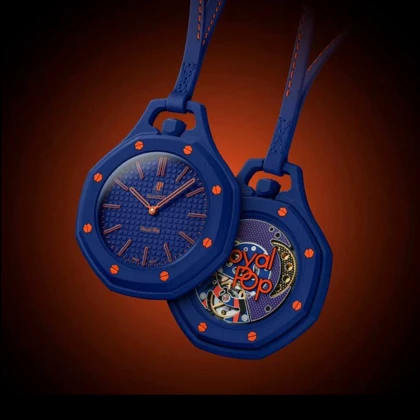 ساعت رویال پاپ سورمه‌ای Royal Pop , OMEGA X AP