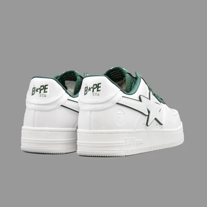 بیپ استا سفید سبز Bape STA White Green