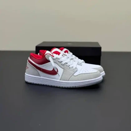 کفش نایک ایر جردن وان اس ای کرم قرمز Nike Air Jordan 1 SE Cream Red