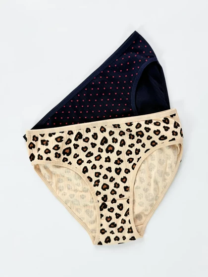 شورت اسلیپ زنانه کبریتی طرحدار سایز L میسپل Misspel