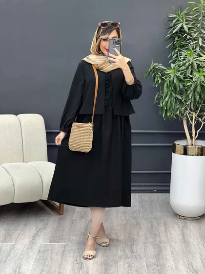 کت و پیراهن کمر پیله دار