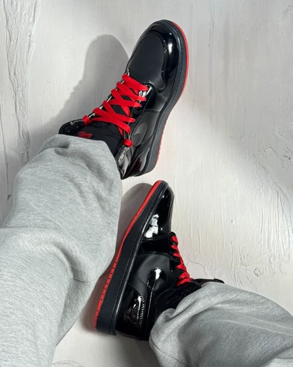 AIR JORDAN  قرمز مشکی کد 1200126