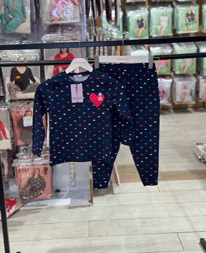 بلوز شلوار دخترانه سکسن کد41145-K