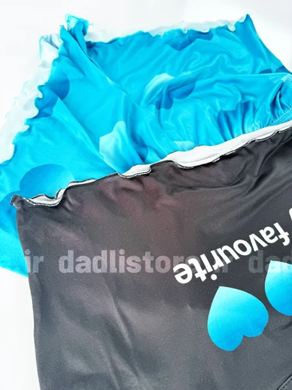 ست لباس خواب تاپ و شورتک طرح قلب