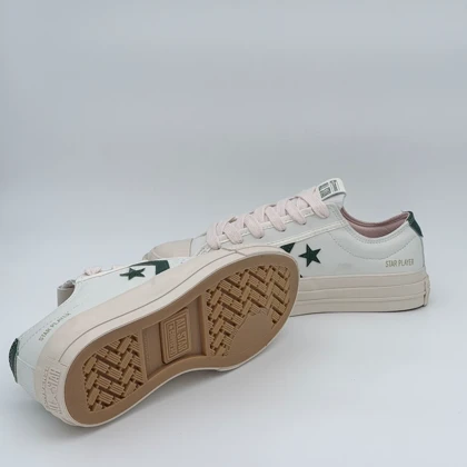 کانورس استار پلیر سفید سبز/Converse star player green