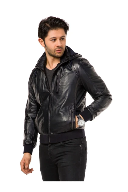 کت و کاپشن مردانه new-venture-gian-ferre-solid-leather new-venture-gian-ferre-solid-leather