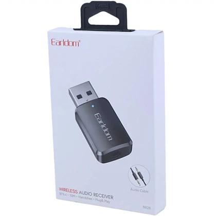 دانگل بلوتوث USB صدا ارلدام Earldom مدل ET-BR28
