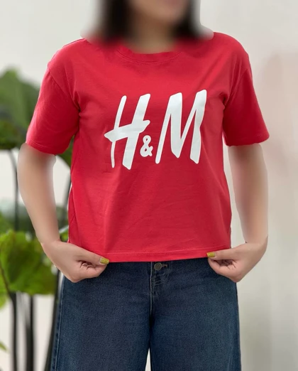 تیشرت پنبه H&M