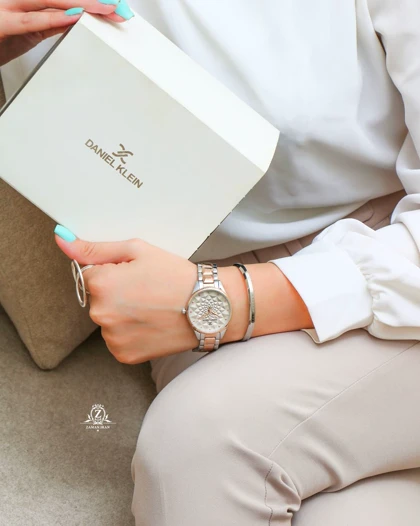 ساعت مچی زنانه دنیل کلین daniel klein اورجینال مدل DK-1-12684-6