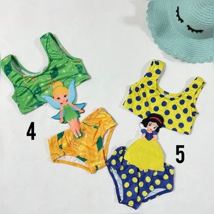 مایو دخترانه عروسکی زارا