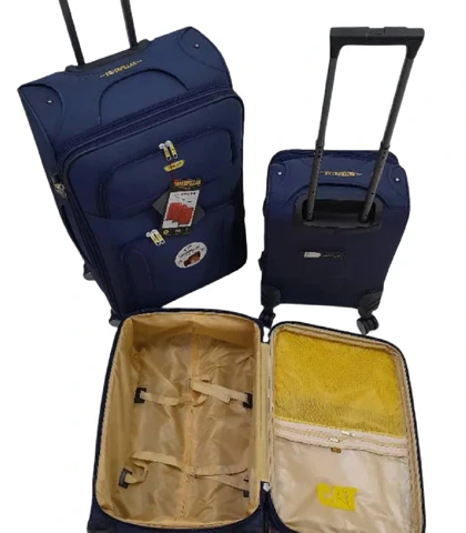 چمدان سه تیکه برزنتی کاترپیلار Caterpilar