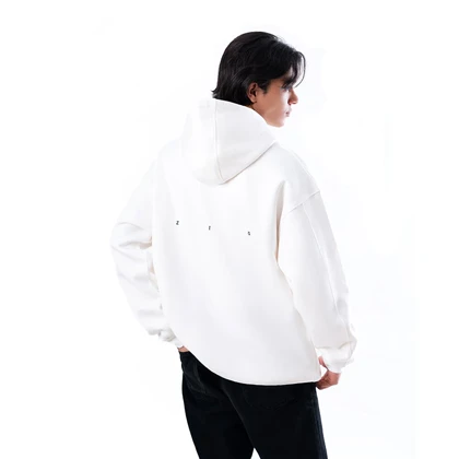 زیگ سویشرت و هودی white effervescent hoodie-9245