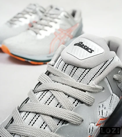 کتانی بزرگ پا طوسی روشن نارنجی ASICS GEL-KAYANO 27