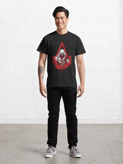 تیشرت با طرح Assassin's creed اساسینز کرید
