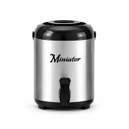 کلمن استیل 6 لیتری مینیاتور مدل شیردار Miniator