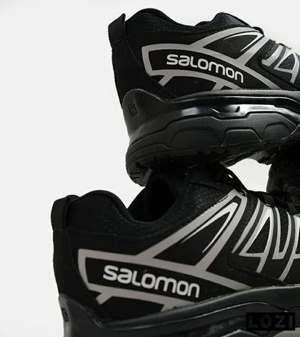 کفش کتانی مردانه و زنانه مشکی سفید Salomon X ULTRA
