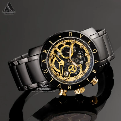 ساعت بولگاری مشکی Bvlgari One Out Of 1000-K