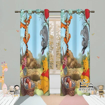 پرده کودک طرح پونی مدل W5098