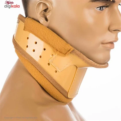 گردنبند طبی پاک سمن مدل Hard With Chain Pad سایز XL