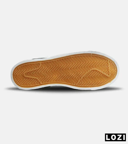 کفش کتانی ساق‌دار مردانه و زنانه سفید مشکی Nike Blazer Low 77 مدل 7930