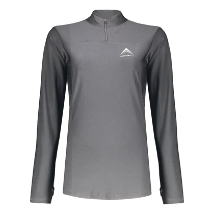 تیشرت ورزشی آستین بلند زنانه رادیس فیت مدل نیم زیپ TS002