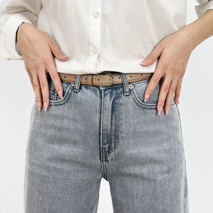 شلوار جین نیم بگ 1007768