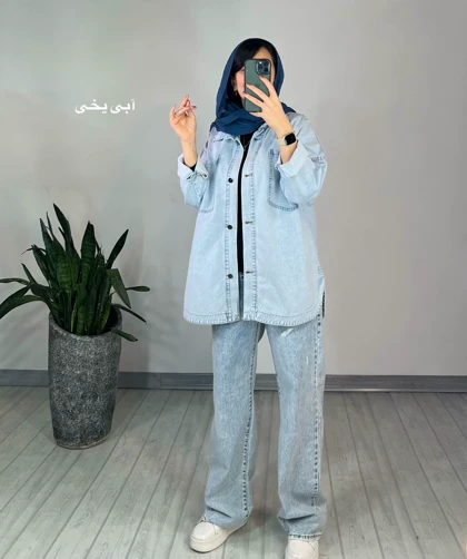 کت جین پاییزه گیلدا 1(ایراد دار)