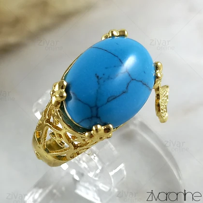 انگشتر زنانه فیروزه 30039